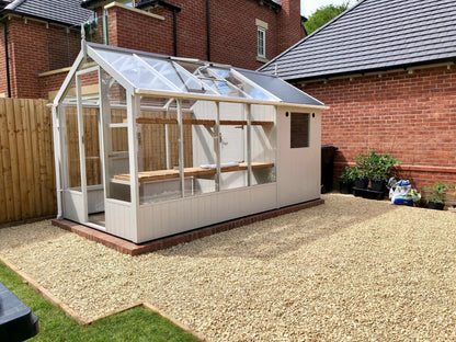Kingfisher Wooden Greenhouse 6'8x18'10
