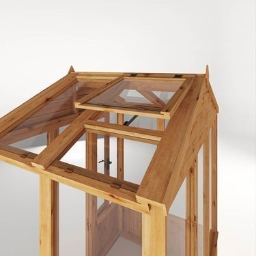 4 x 6 Woodsman Apex Greenhouse - Styrene