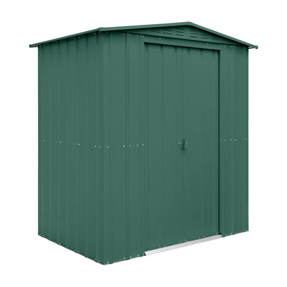 6 x 4 Globel Apex Metal Shed - Green or Grey