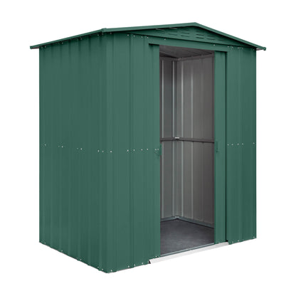 6 x 4 Globel Apex Metal Shed - Green or Grey