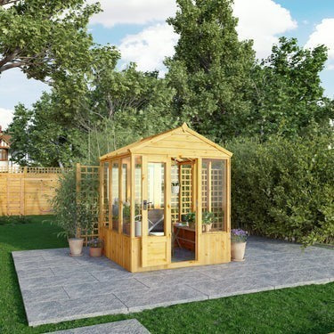 6 x 6 Woodsman Apex Greenhouse - Styrene