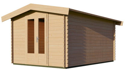 Apex 4m x 3m Log Cabin