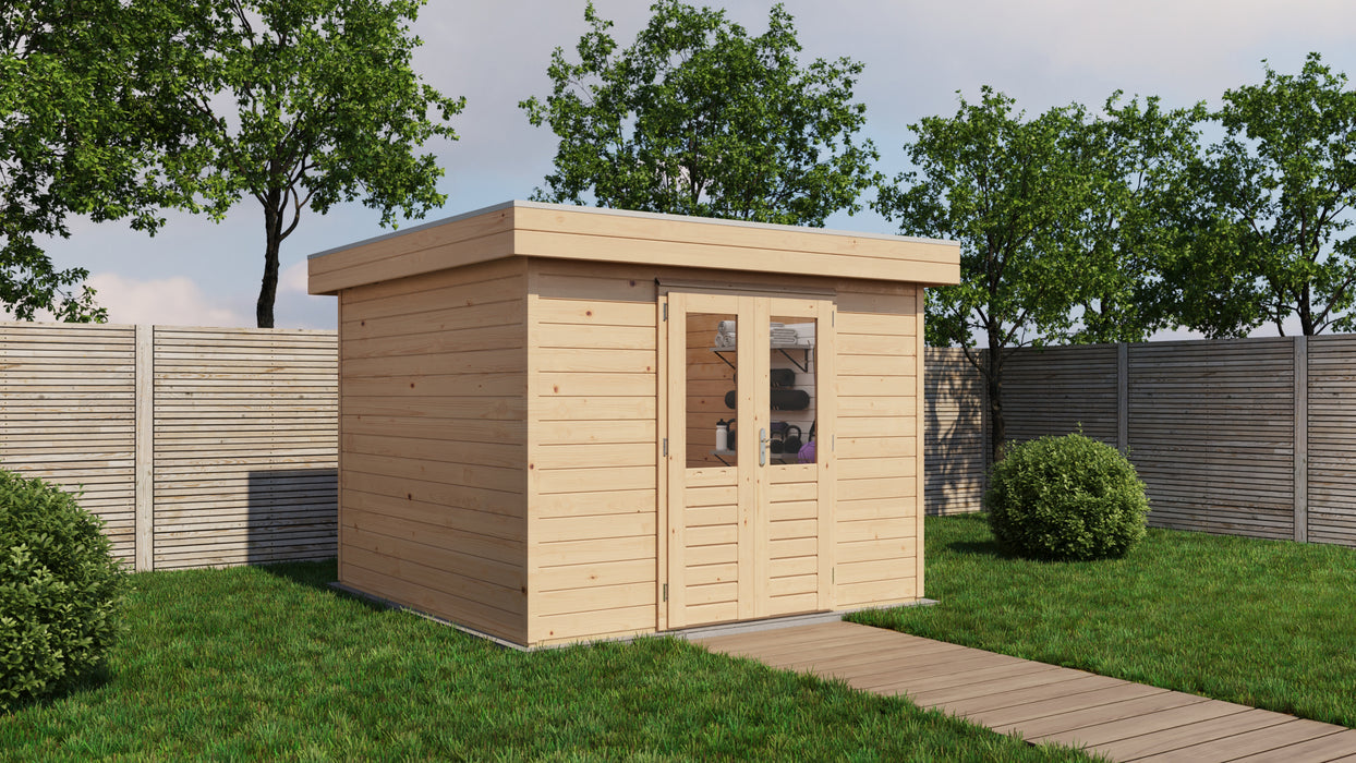 Lugarde Select - Stornaway Flat Roof Prima Summerhouse 300x300cm