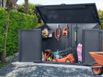 ASGARD Access Bike Store Metal Shed 6'9x3'5