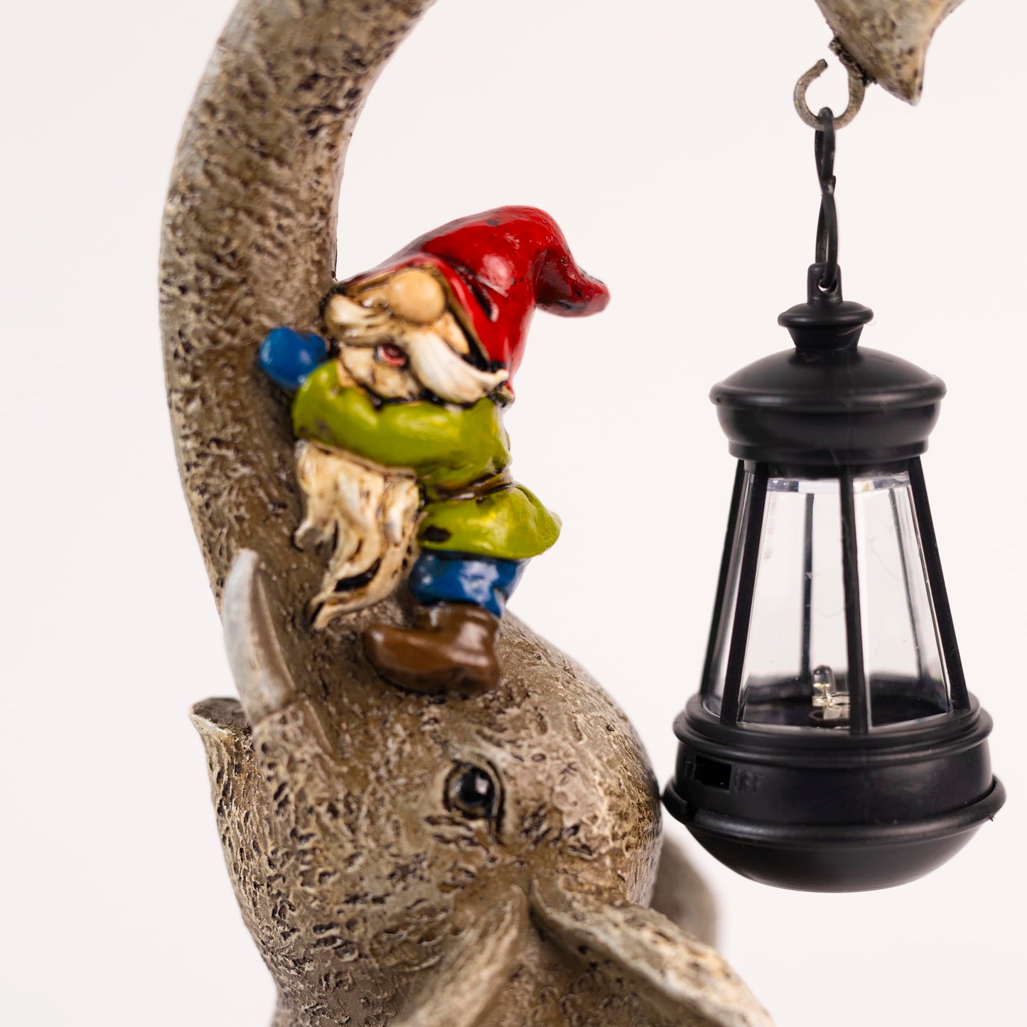 Solar Elephant Garden Ornament