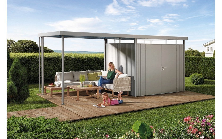 Biohort HighLine H4 Metal Shed 2.75mx2.75m