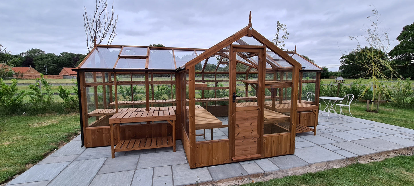 Cygnet Greenhouse 6'8x20'