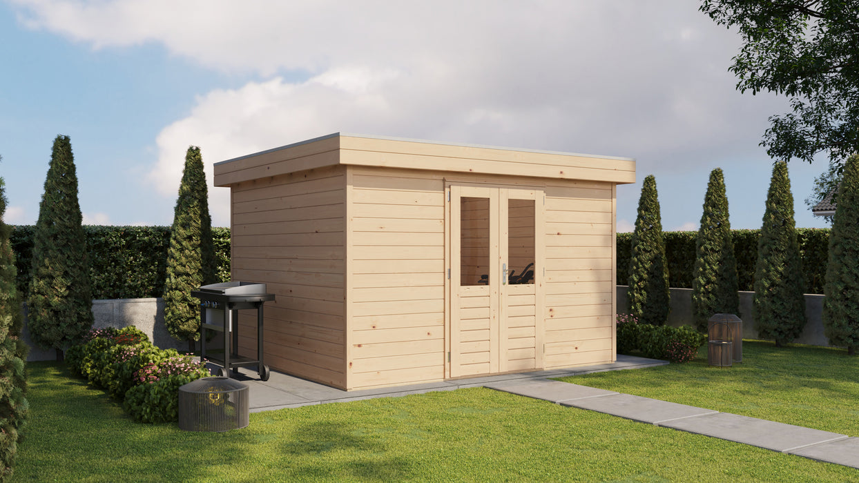 Lugarde Select - Penzance Flat Roof Prima Summerhouse 360x300cm