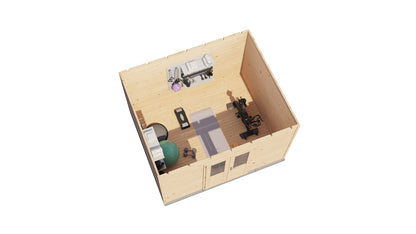 Lugarde Select - Penzance Flat Roof Prima Summerhouse 360x300cm