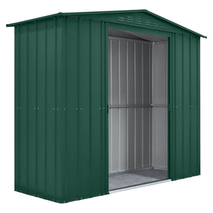 8 x 3 Globel Apex Metal Shed - Green or Grey