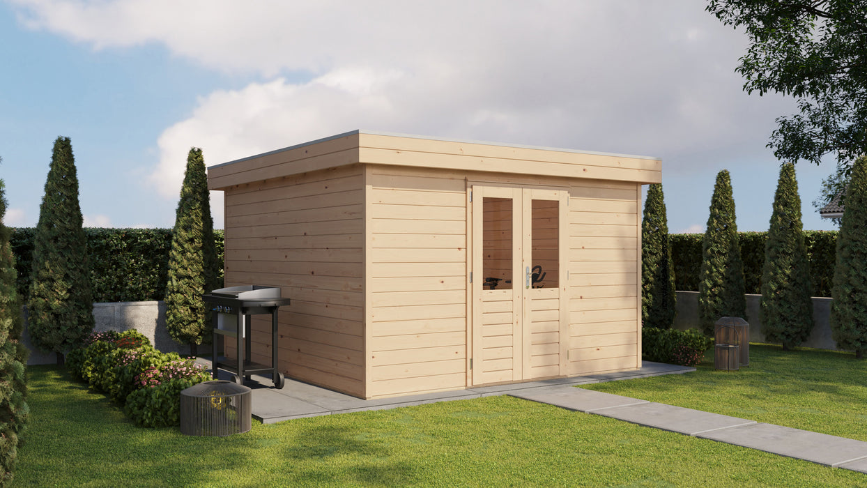 Lugarde Select - Cromer Flat Roof Prima Summerhouse 360x360cm