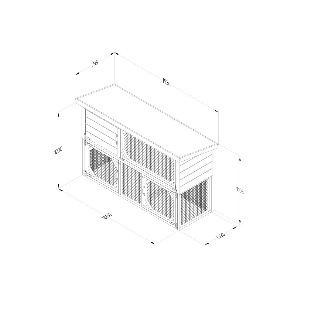 Forest Rabbit Hutch
