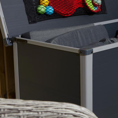 Rowlinson Airevale Plastic Cushion Box 4'x2' - Dark Grey