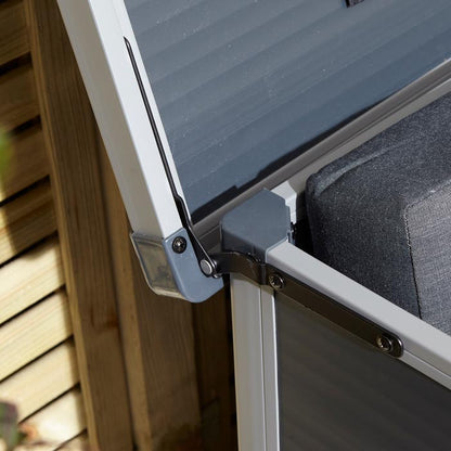 Rowlinson Airevale Plastic Cushion Box 4'x2' - Dark Grey