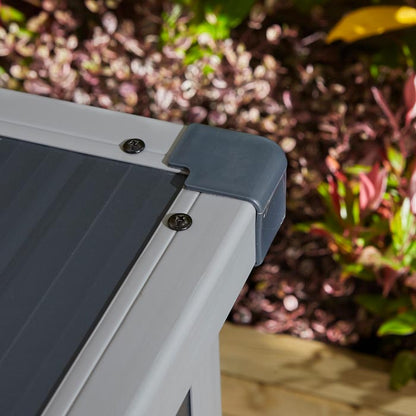 Rowlinson Airevale Plastic Cushion Box 4'x2' - Dark Grey