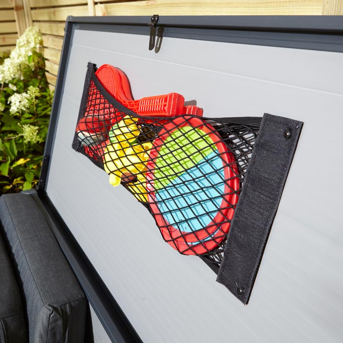 Rowlinson Airevale Plastic Cushion Box 4'x2' - Light Grey