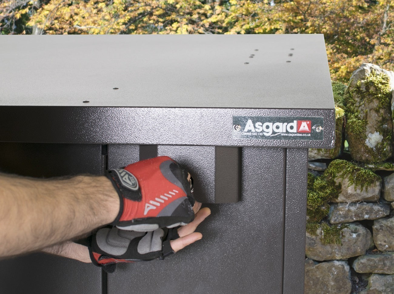 ASGARD Access E Plus Metal Bike Storage