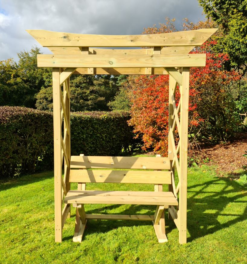 The Tokyo Arch 4ft With Ashcombe Bench