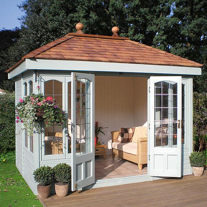 The Ashton Hipped Summerhouse 8'x8'