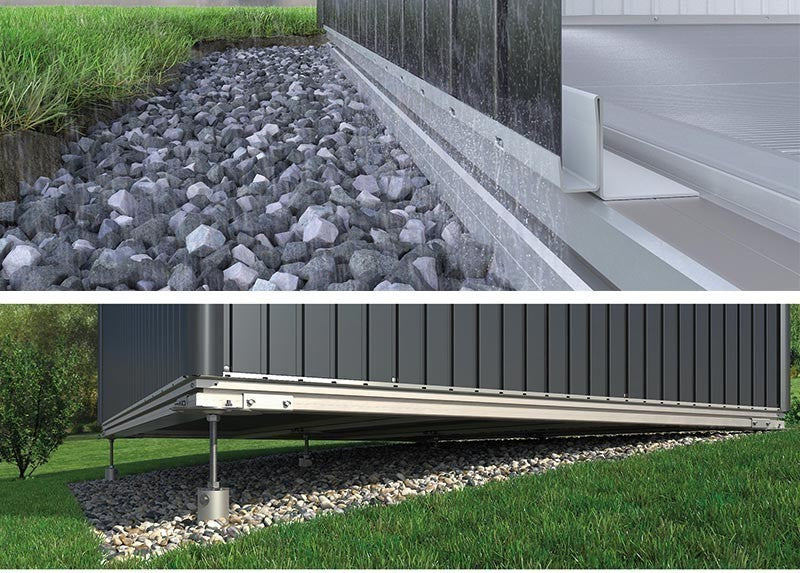 Biohort HighLine H2 Metal Shed 2.75mx1.95m