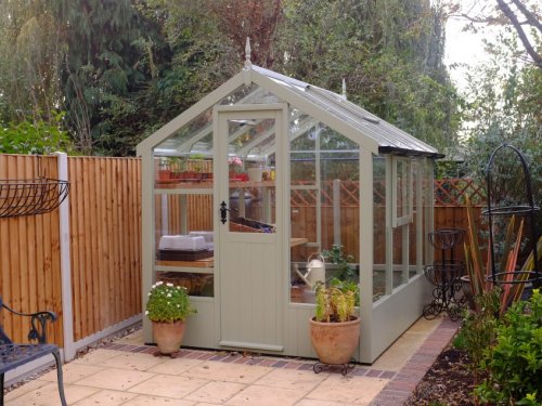 Kingfisher Wooden Greenhouse 6'8x18'10
