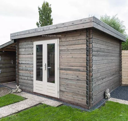 Lugarde Straight 44mm Log Cabin 3.5m x 3.5m