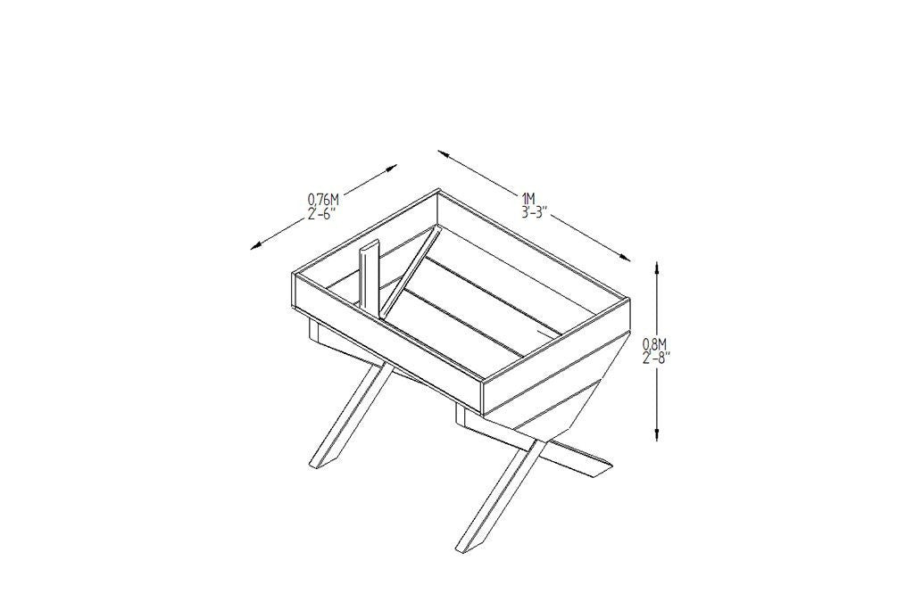 Kitchen Garden Trough