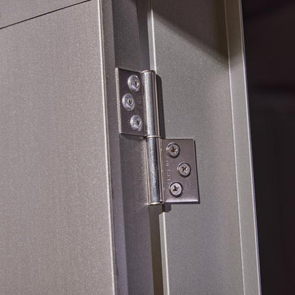 Rowlinson Brentvale Premium Metal Apex Shed 8'x4'