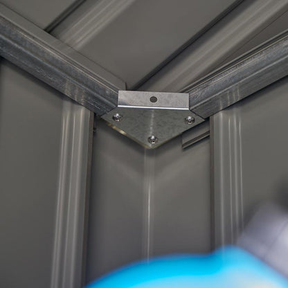 Rowlinson Brentvale Premium Metal Apex Shed 10'x8'