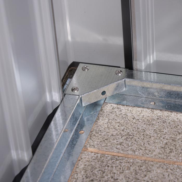 Rowlinson Brentvale Premium Metal Apex Shed 10'x10'