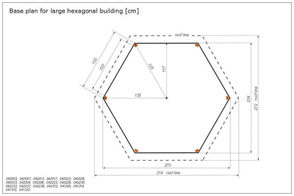 Jagram Vivaldi Gazebo - Large (With Trellis infills)