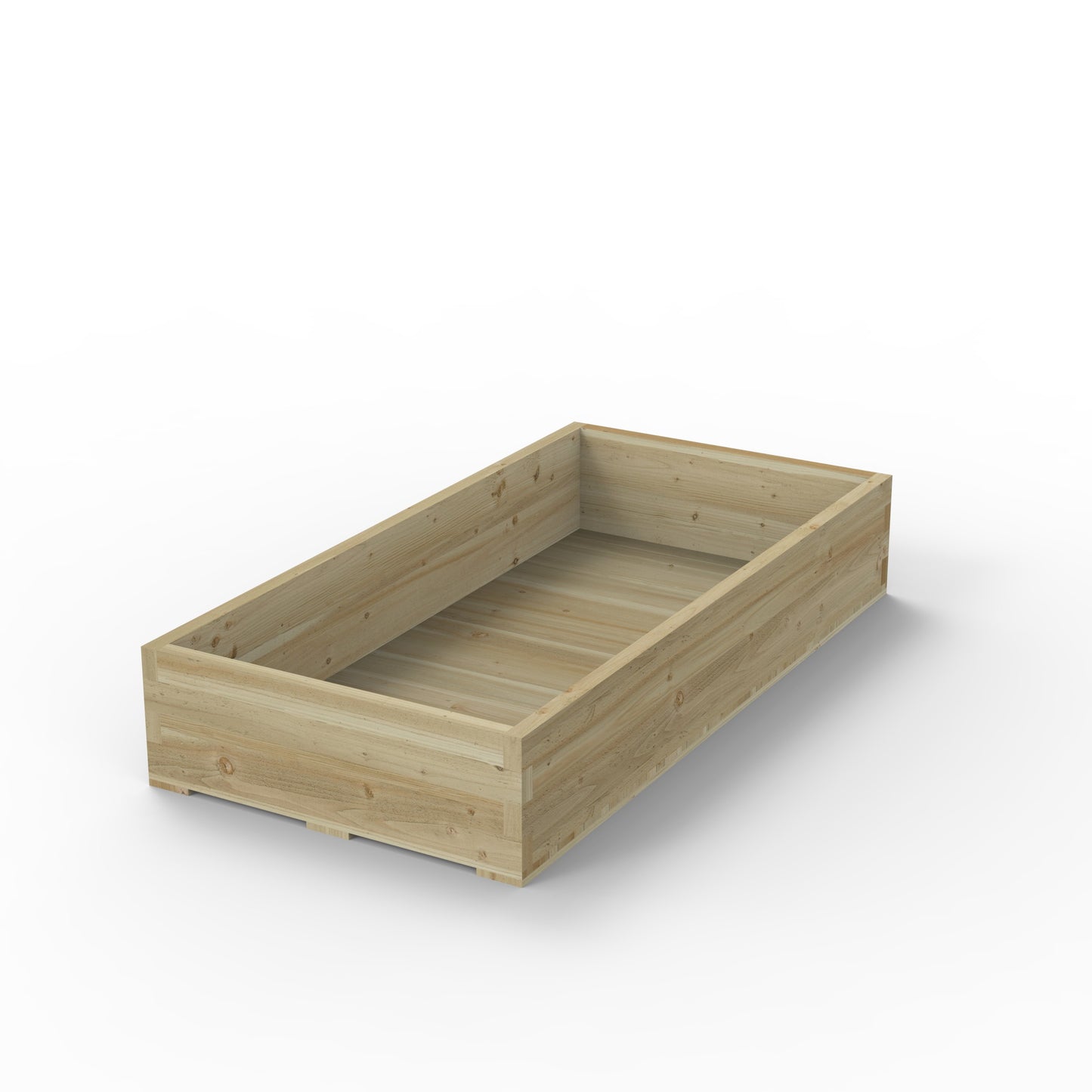 Caledonian Large Raised Bed - with Base - 90 x 180cm