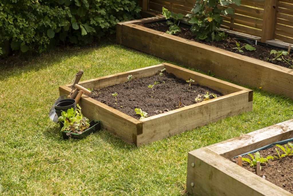 Caledonian Compact Raised Bed – 90 x 90cm