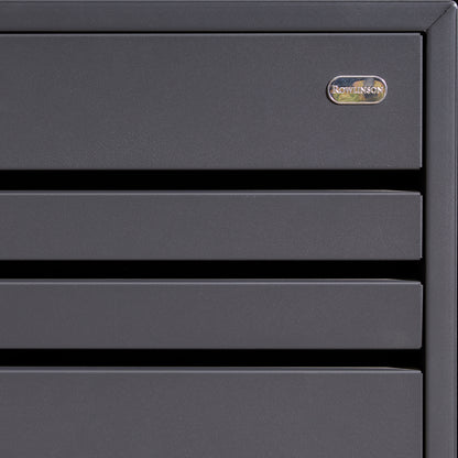 Rowlinson Chelsea Double Bin Store - Anthracite/Oak