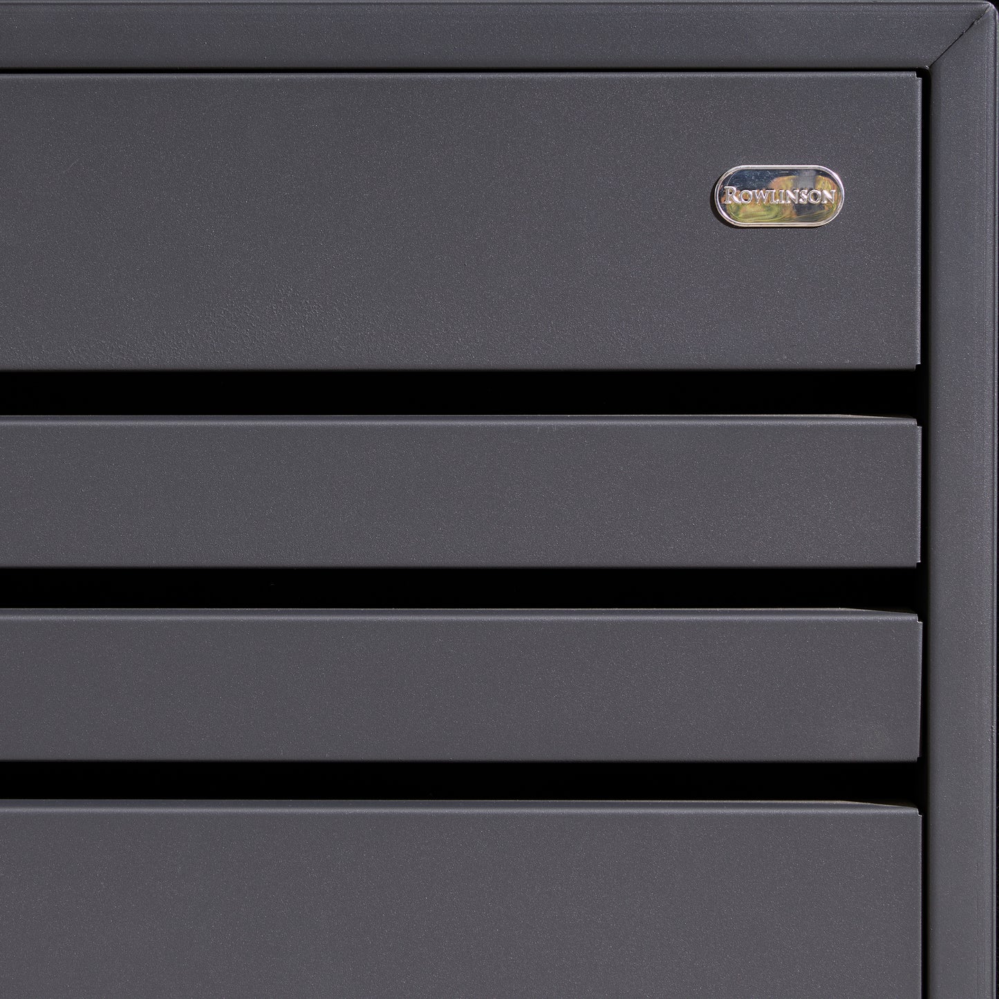 Rowlinson Chelsea Triple Bin Store - Anthracite/Oak
