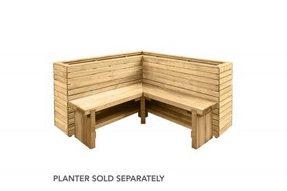 Forest Linear Corner Planter 160cm