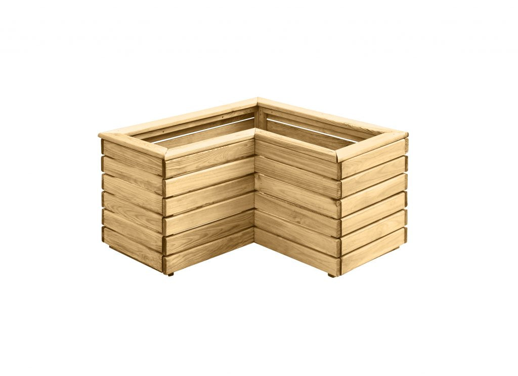 Forest Linear Corner Planter 80cm