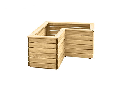 Forest Linear Corner Planter 80cm