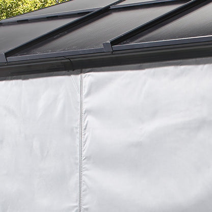 Curtains for Sojag Meridien Gazebo 3.7m x 4.9m