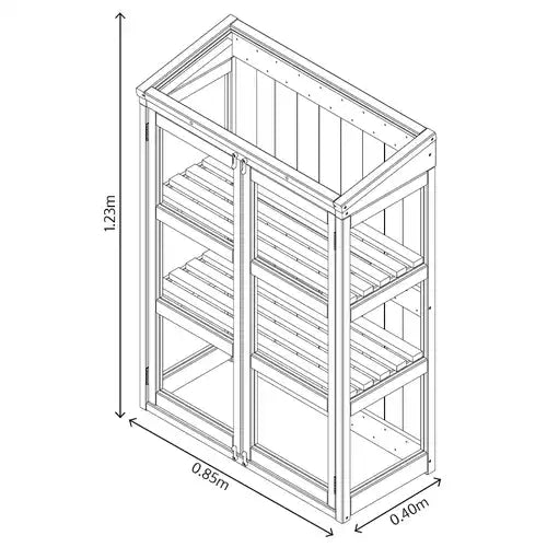 Compact Botanical Greenhouse
