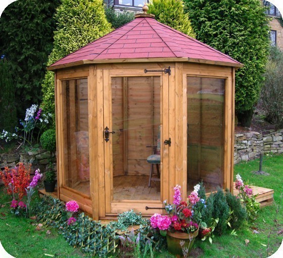 The Contemporary Roundhouse Summerhouse 8'x8'