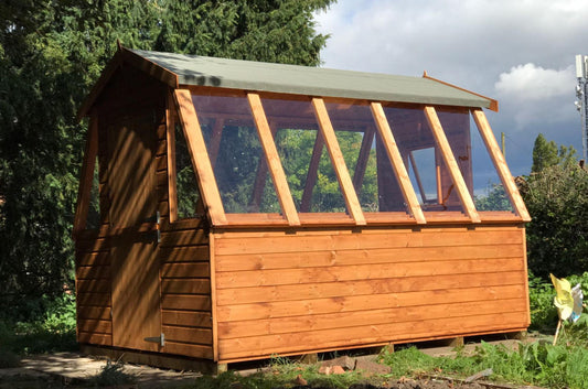 The Suntrap Greenhouse Shed 6'x6'