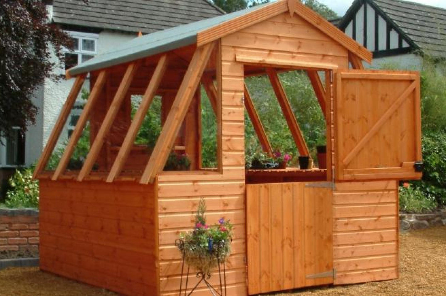 The Suntrap Greenhouse Shed 10'x7'