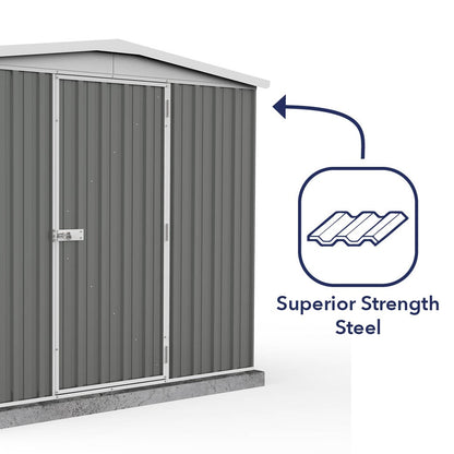 Mercia Absco Regent Metal Shed 2.26m x 1.14m