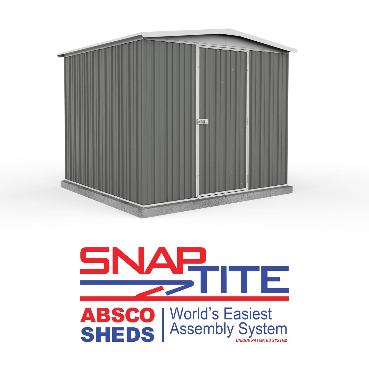 Mercia Absco Regent Metal Shed 2.26m x 2.18m