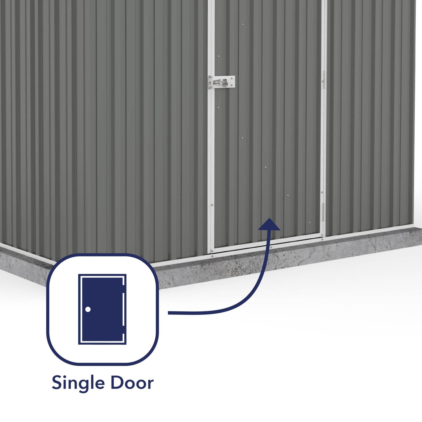 Mercia Absco Regent Metal Shed 3m x 3.66m