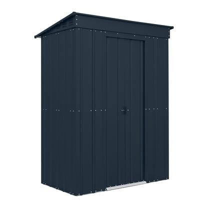 5 x 3 Globel Pent Metal Shed - Green or Grey