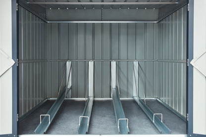 6 x 6 Globel Bike Locker - Green or Grey