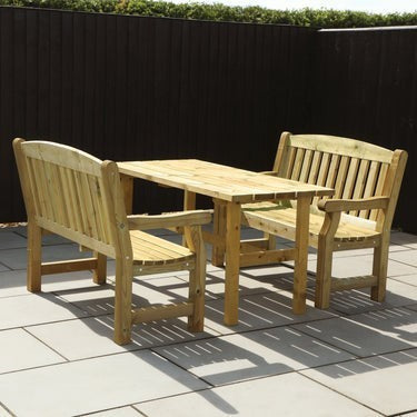Carlton Premium Garden Bench Set