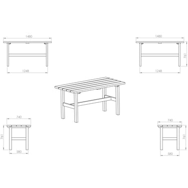 Carlton Premium Garden Table